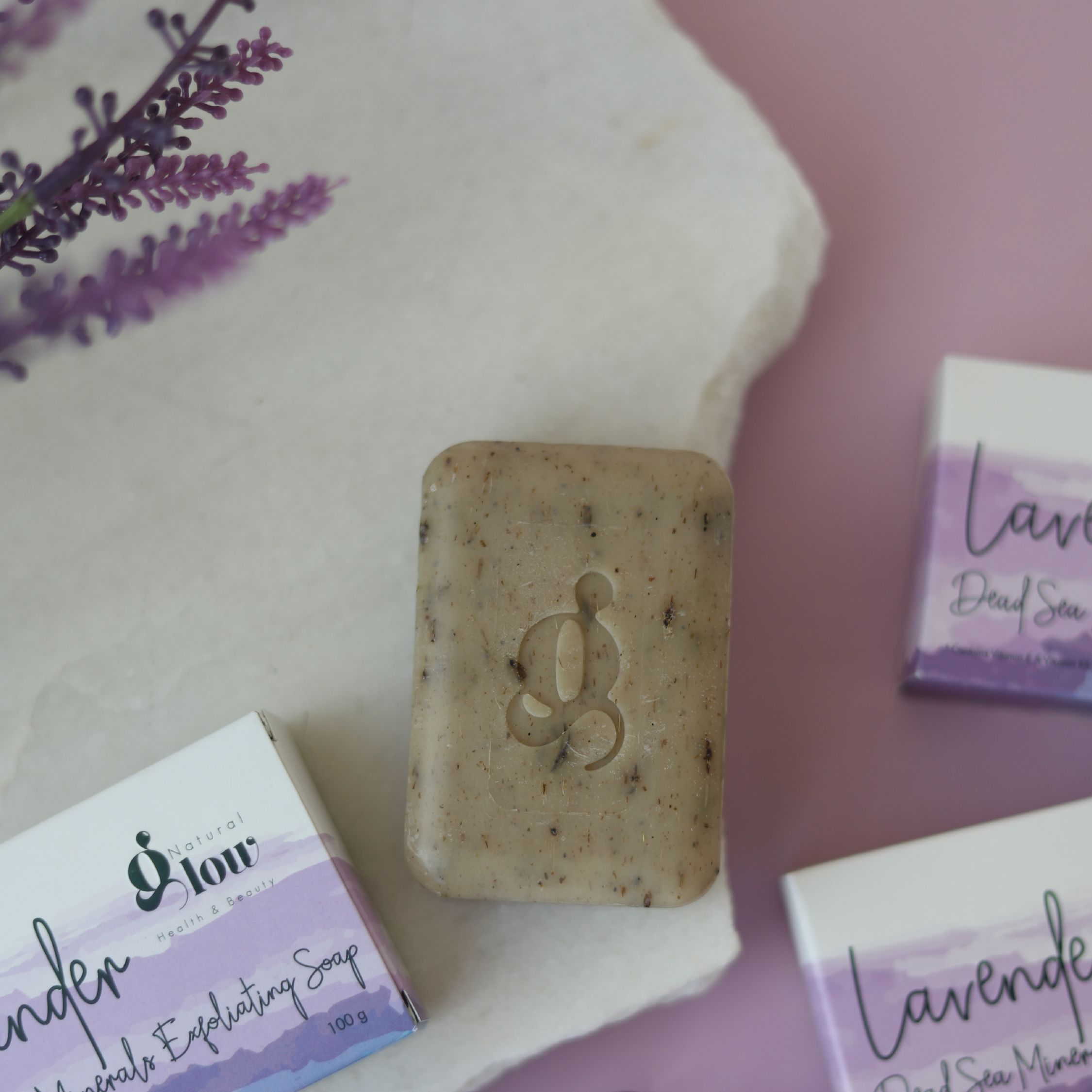 Lavender Dead Sea Minerals Exfoliating Soap