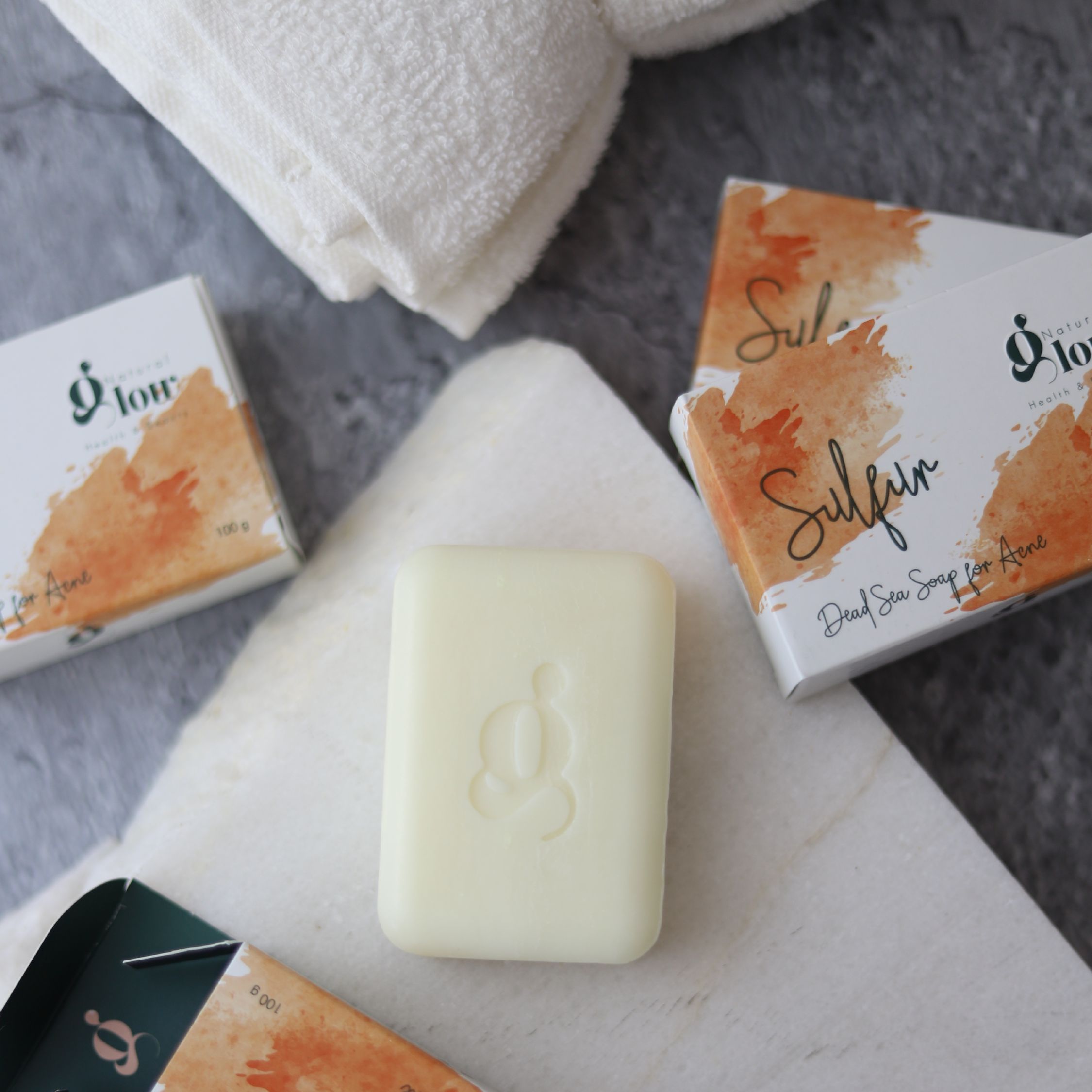 Sulfur Dead Sea Minerals Soap for Acne