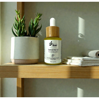 Natural Hair Oil with Dead Sea Minerals